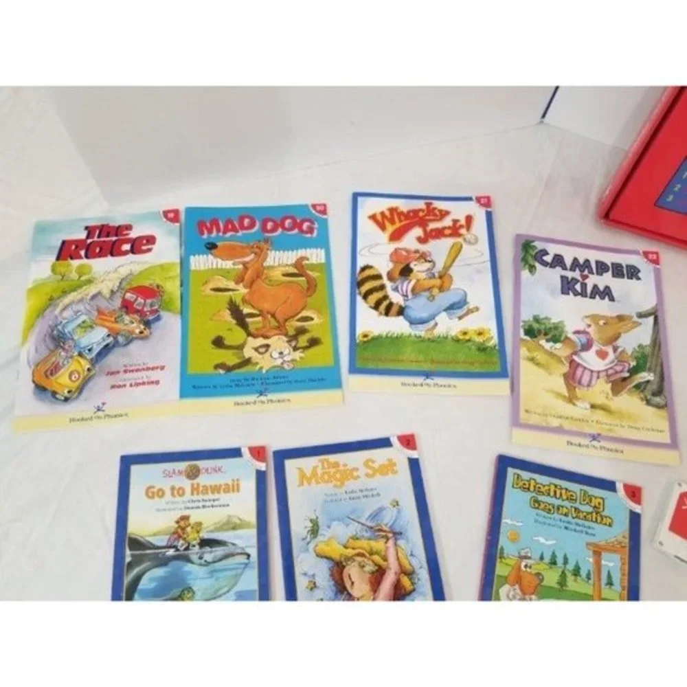 Hooked on Phonics Learn to Read‎ Level 3 program books CDs cards workbook